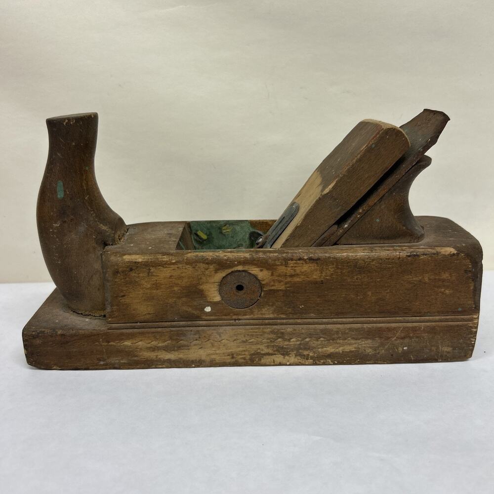 Vintage Antique Wooden Hand Plane 9”